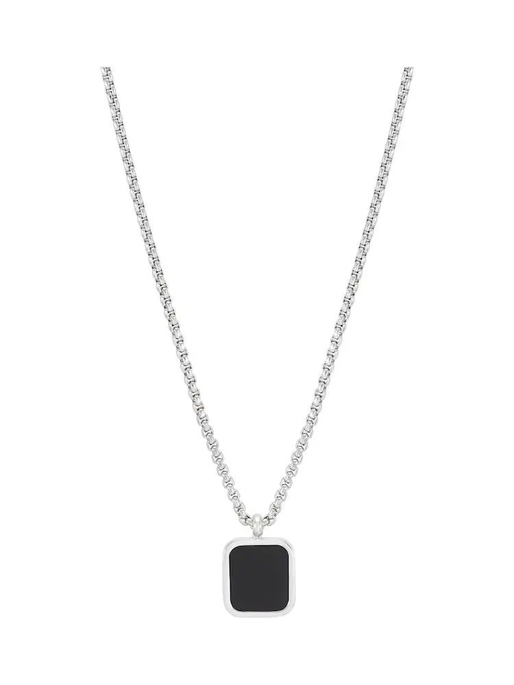 DOUBLE SIDED PENDANT BLACK & WHITE ( Man's & Women's ) Black & White