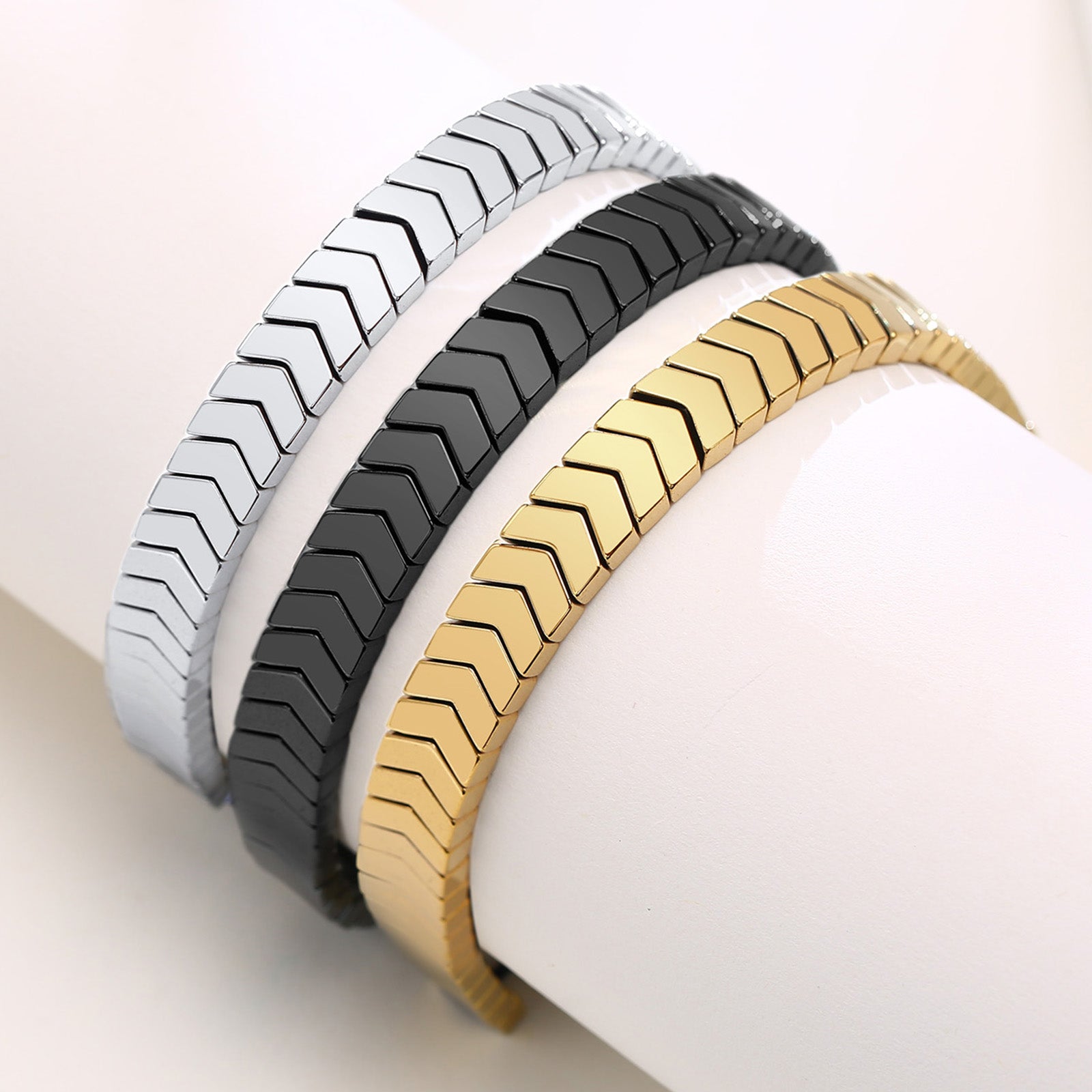 Hematite Arrows Bracelets