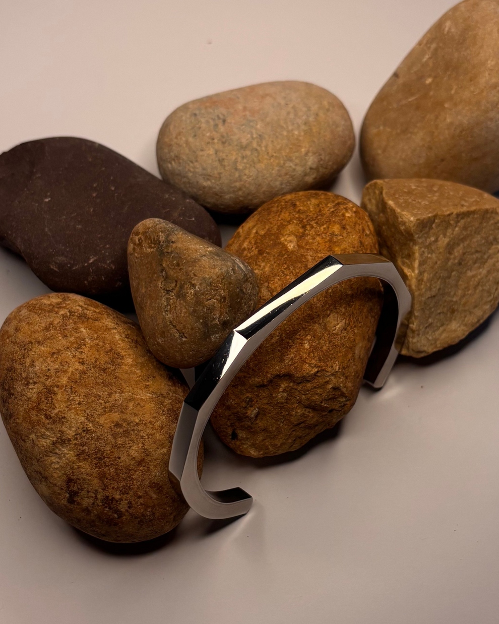 Stainless Steel Cuff Bangle.