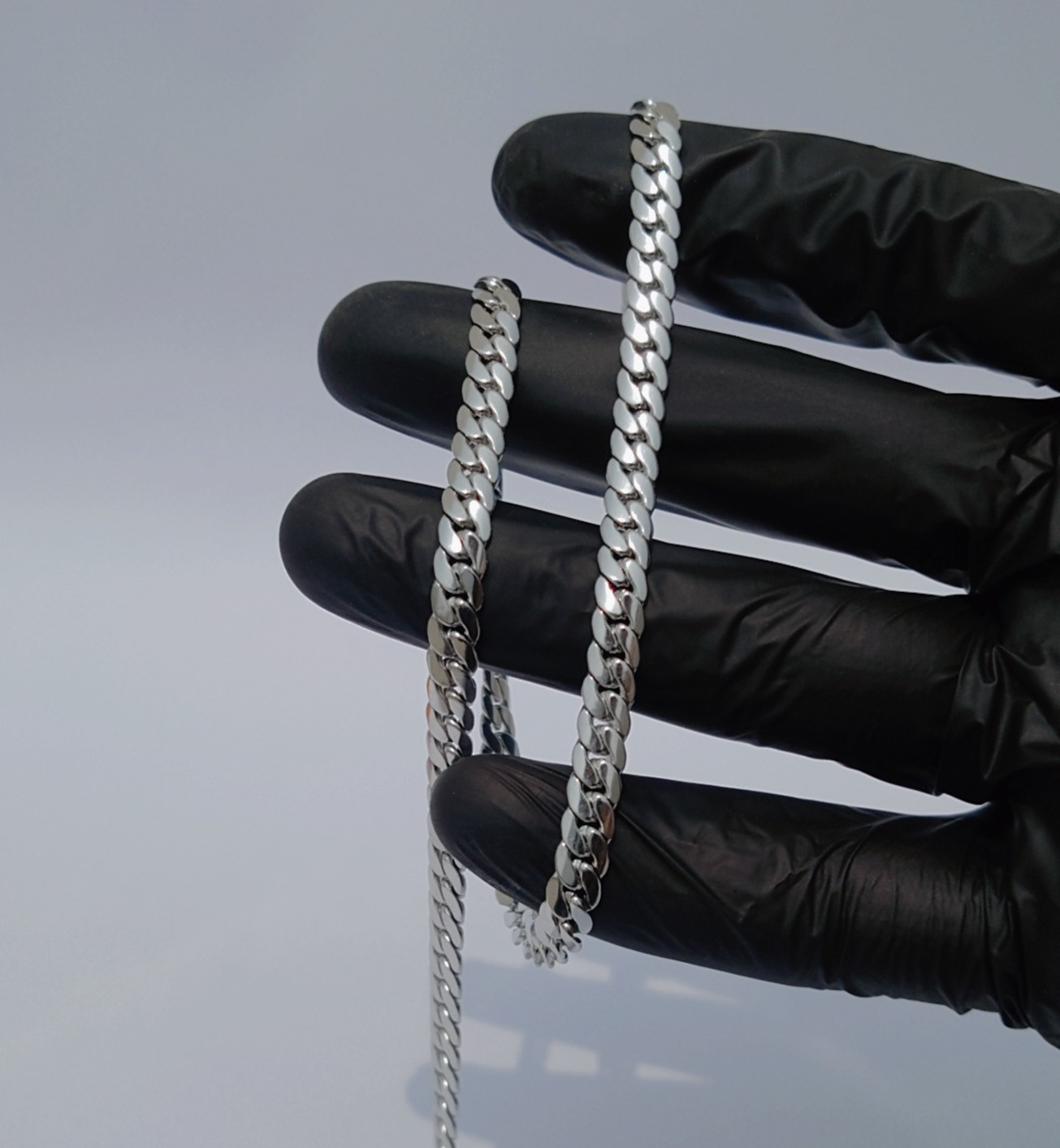 Silver Premium Flat Curb Chain – Unisex Daily Wear