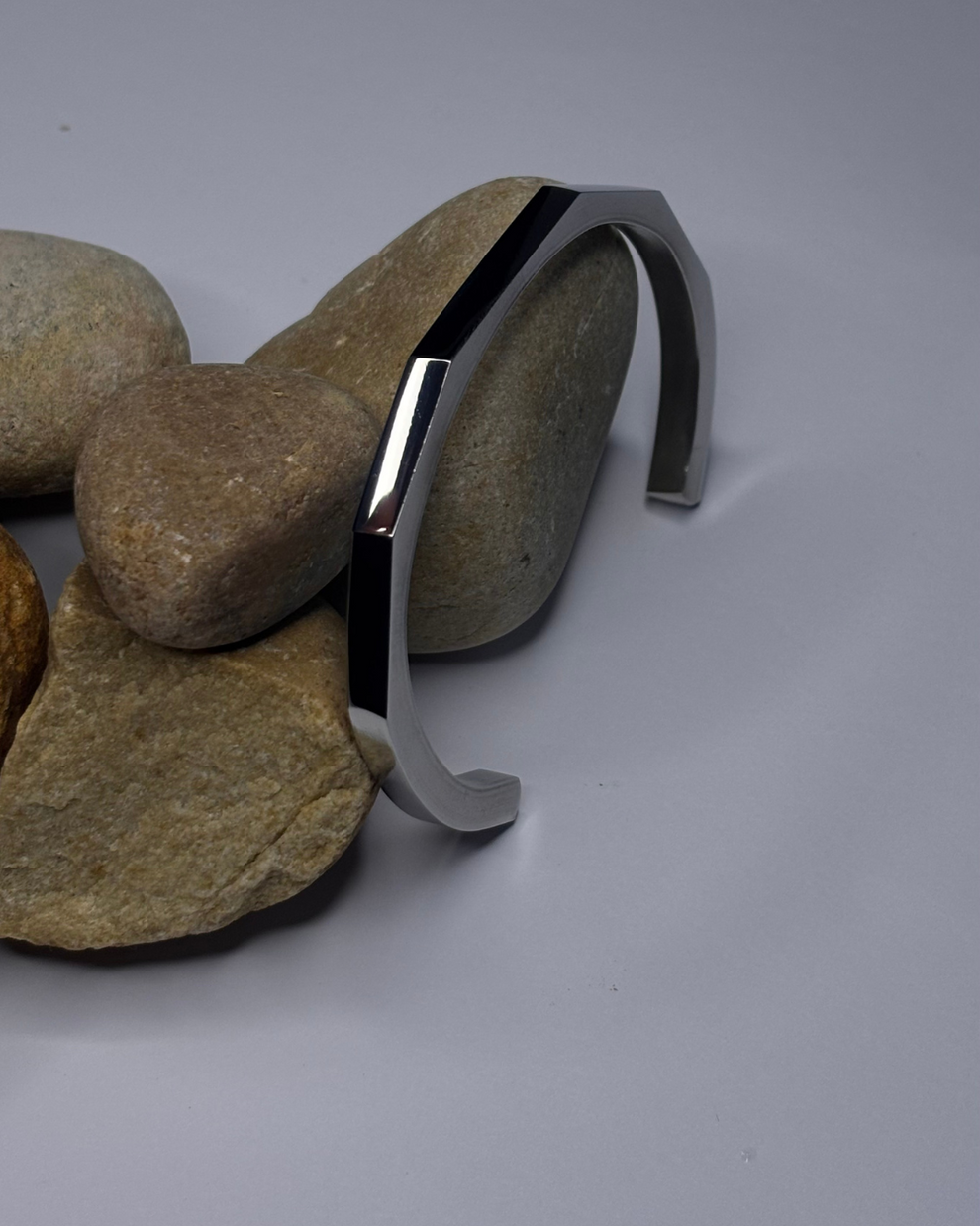 Stainless Steel Cuff Bangle.